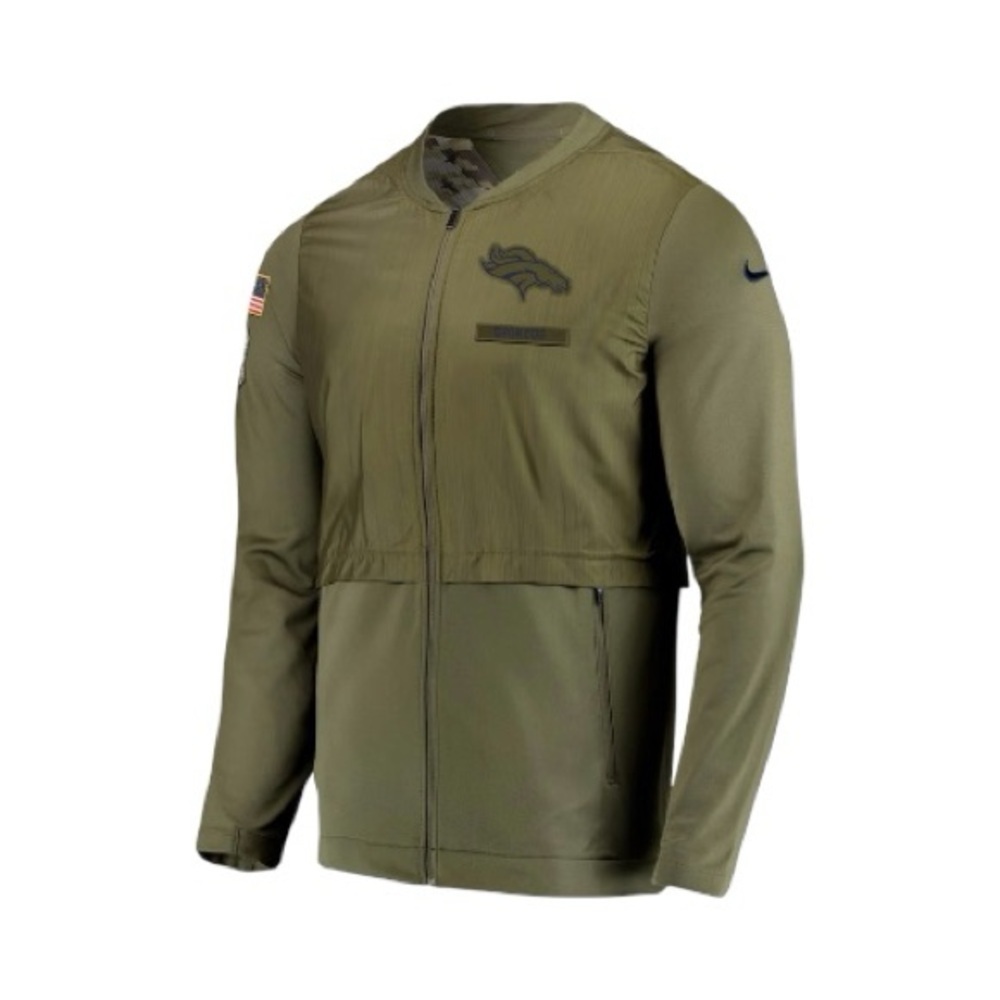 NWOT-NFL TEAM APPAREL-NIKE DENVER BRONCOS-SALUTE TO SERVICE JACKET-MENS MEDIUM
